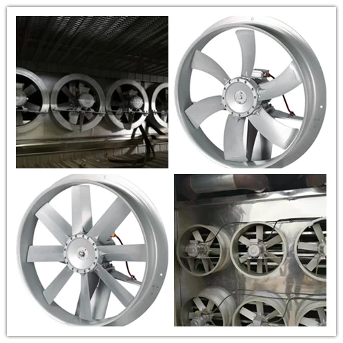 wall mounted 800mm axial fan for drying chamber