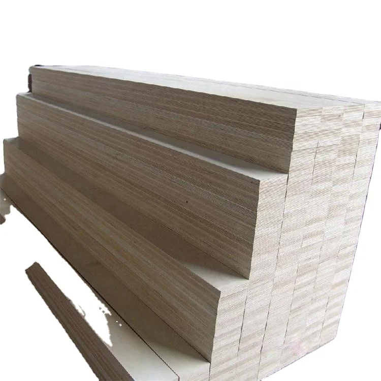 poplar lvl door core furniture material e0 glue laminated veneer lumber for sale