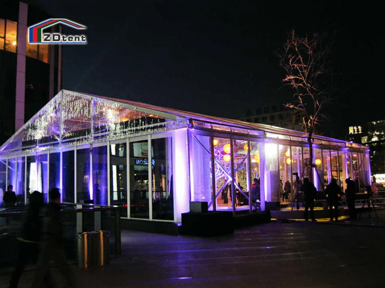 Transparent Marriage Party Outdoor Wedding Tent 20mx40m