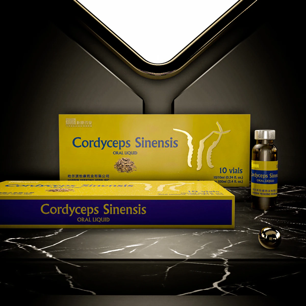 herbal drink Cordyceps sinensis  supplement factory price