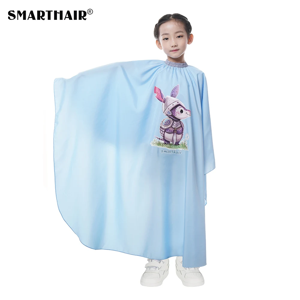 children plastic water prufe cape hairdressing silver hairdresser capes kids beauty salon styling cape