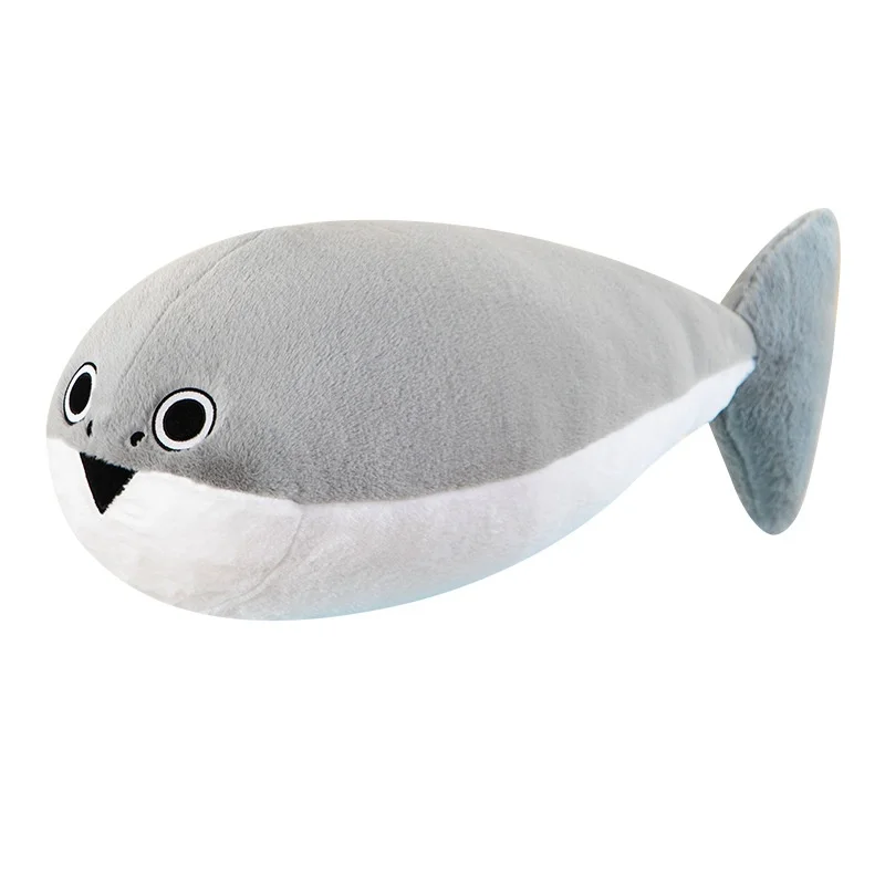 New High Quality Unisex New Cute Rabbit Fur Agnatha Fish Plush Toy Soft Rag Doll Pillow Party Sleeping Cushion