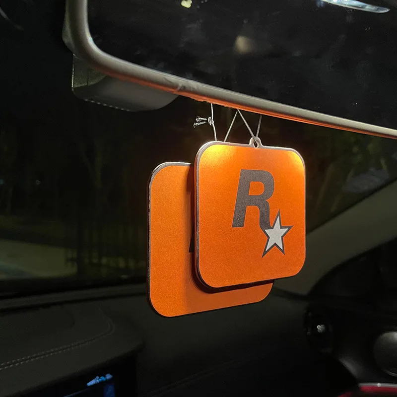 Eco-Friendly Custom Different Shape Home Fragrance Scented Cards Custom Shape Hanging Car Air Fresheners