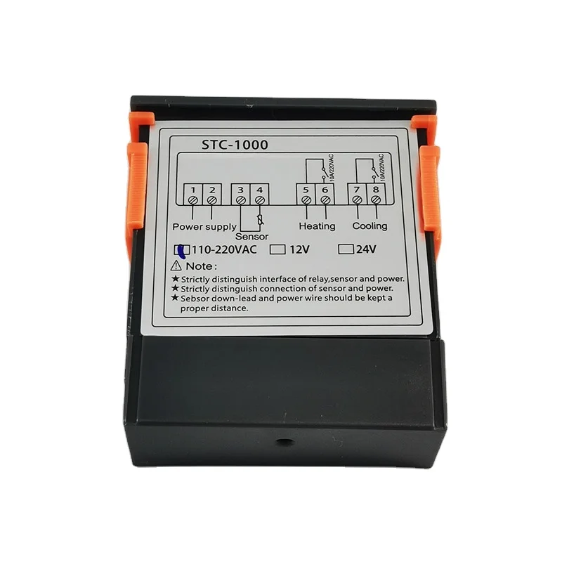 STC-1000 temperature controller 110-220VAC 12VDC 24VDC digital thermostat