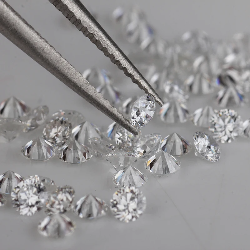 American hot sale Bulk Diamonds Price Certified Loose Cvd Hpht Polished 0.01 Carat Diamond