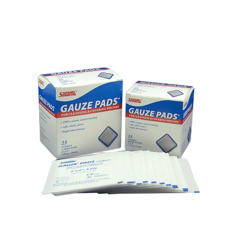 absorbent gauze swab pack 10cmx10cm