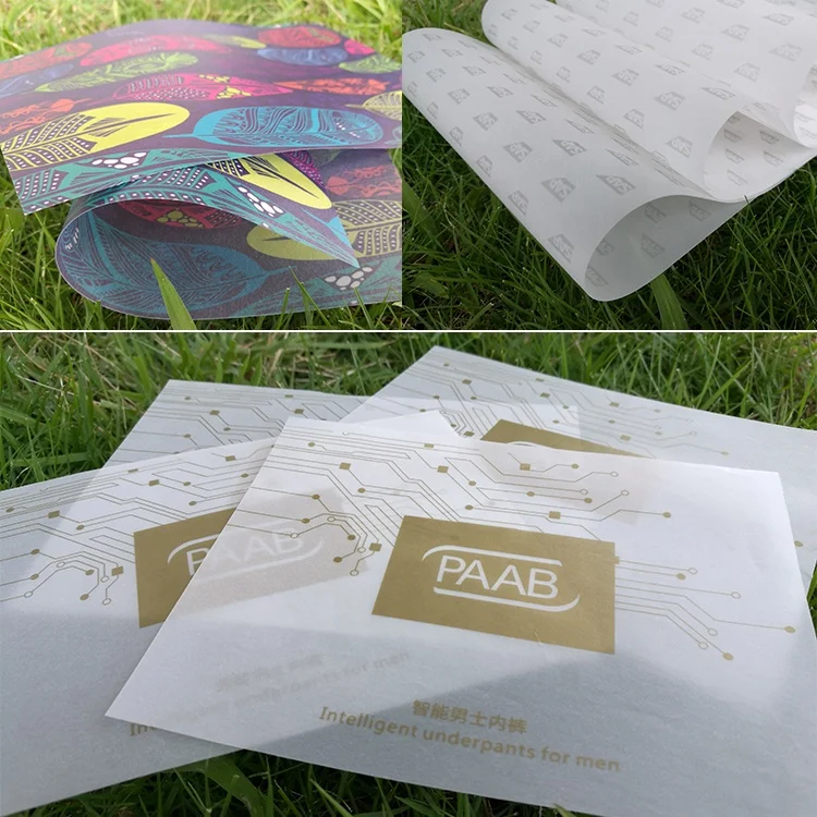 
Custom Brand Name Printed Wrapping Tissue Paper for Clothing 