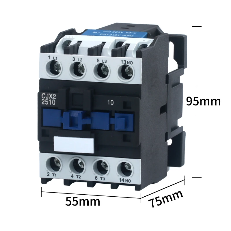 CJX2-2510/CJX2-2501 серебряный контакт контактор переменного тока CJX2series-контактор Kailan