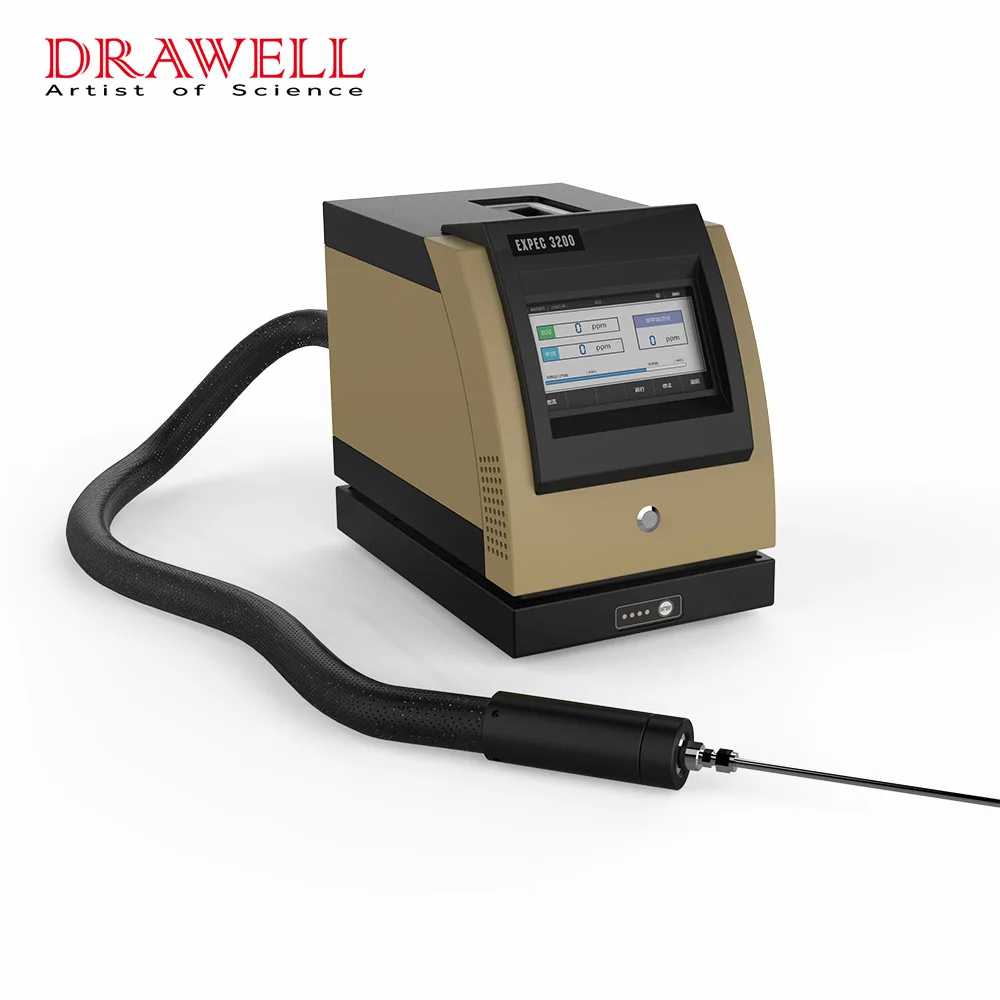 DW-EXPEC3200-120 Drawell FID Detector Gas Analyzer Price Portable VOC Gas Analyzer Methane