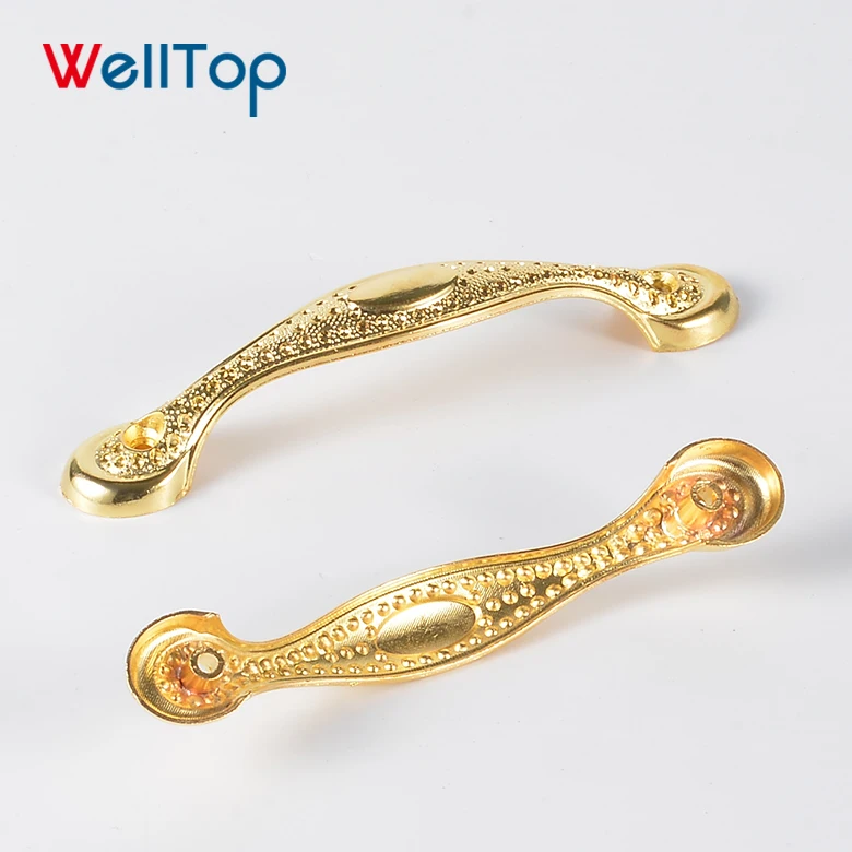 Door Handles Kitchen Cabinet Handle Veitop Zinc Alloy Modern Handle Vt-01.056 Bedroom Office Brushed Modern and Fashion