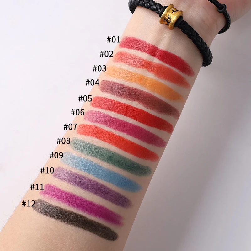 Red Lipstick Wholesale Silky Smooth Soft Lip Color Waterproof Permanent Kiss-proof Matte Lipstick