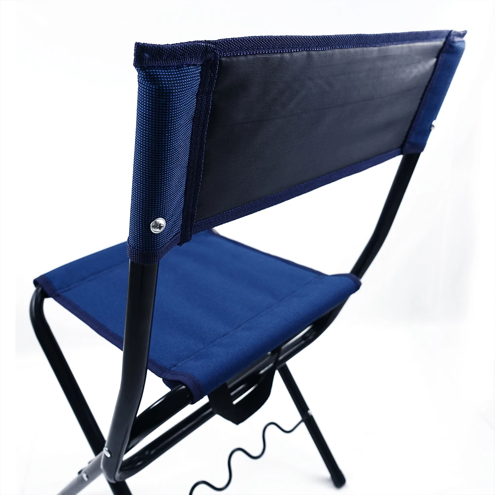 YILU Stadium Seat Camping Stool  Portable Backrest Folding Fishing Chair With  Rod Holder For Fishing Beach