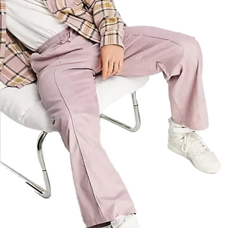custom summer fashion brand cotton trousers casual workout outdoor khaki harem pink chino streetwear wholesale loose men pants