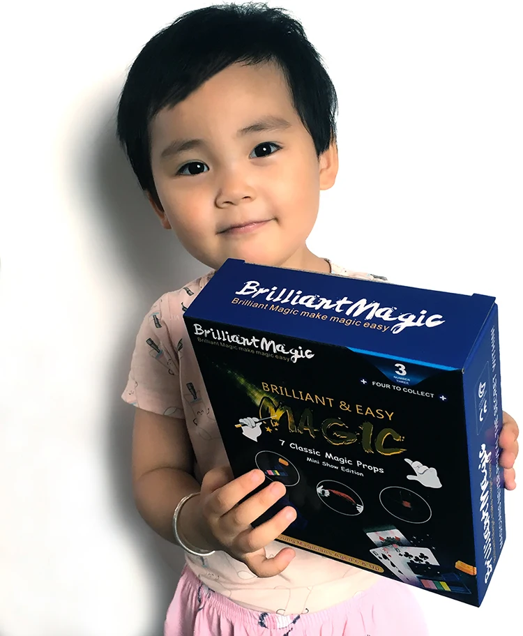 BrilliantMagic Kids Magic Set with 7 Classic Magic Props for Teens Magic Performance Props Party Toys for Kid