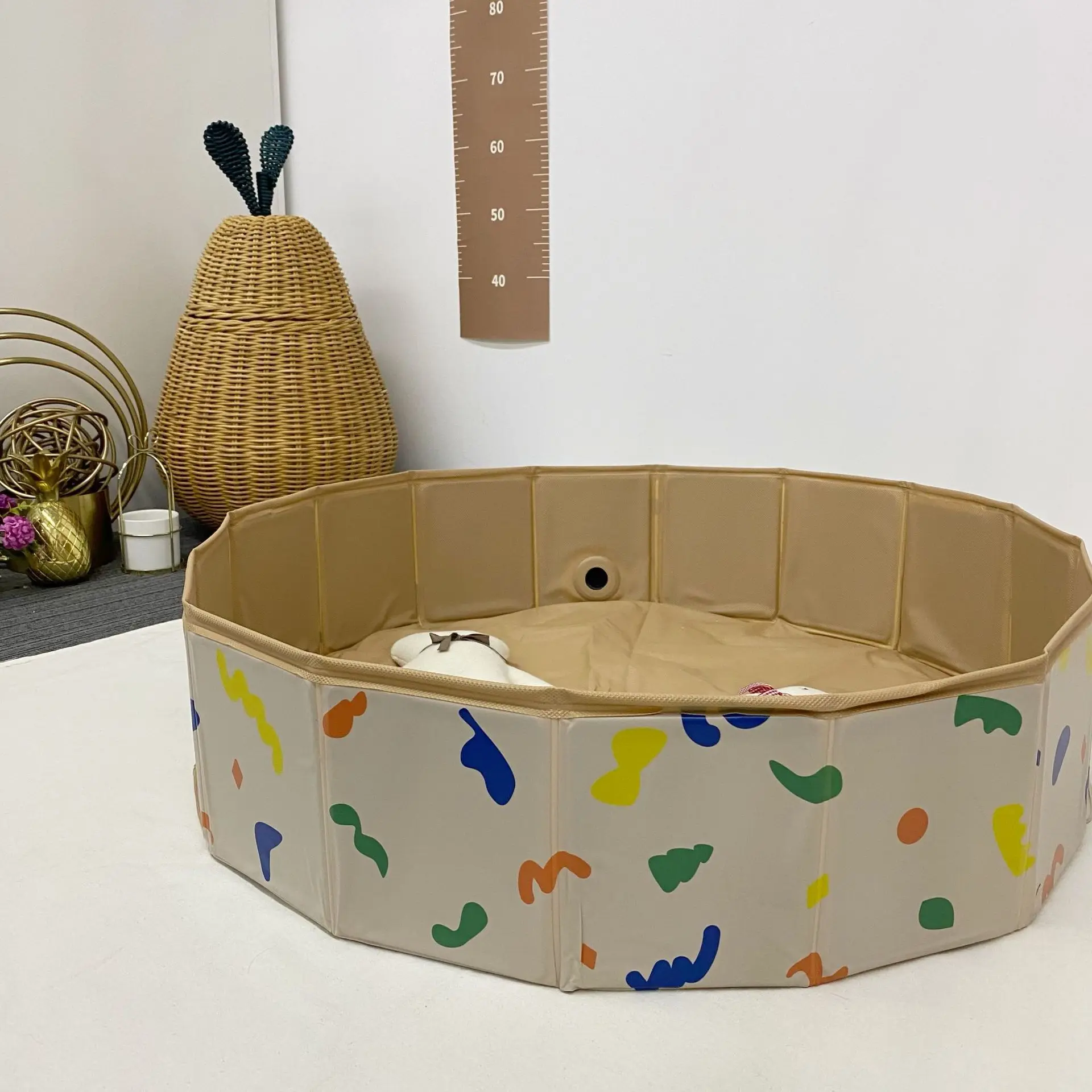 Hot Selling Foldable Waterproof  Portable Large PVC Fabric Kids Babies Toddlers Pets Swimming Play Game Ball Pit Tub ocean pool