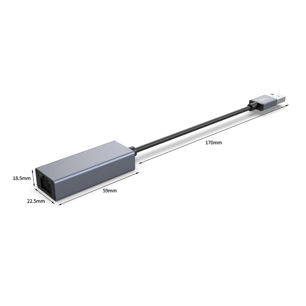  Сетевой адаптер кабель-Переходник USB C Ethernet RJ45 Lan гигабитный сетевой 10/100/1000 Мбит/с поддерживает все устройства типа