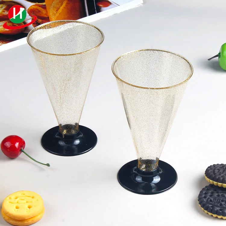 Wholesale disposable transparent cake container jelly pudding dessert mousse Plastic Dessert cups