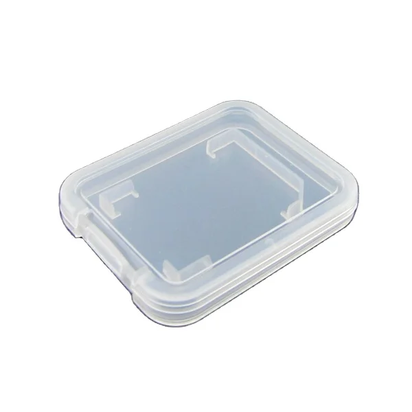 Semi Transparent Thin Mini 64G SD Memory Card Packaging Box