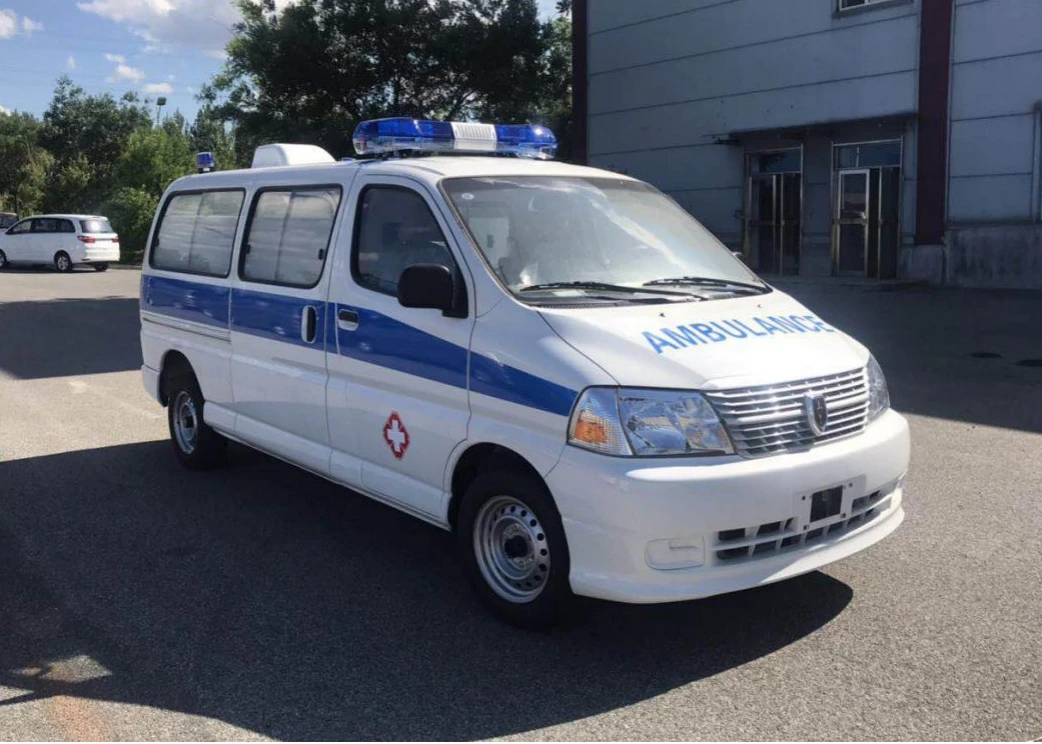 Jinbei Brand New Ambulance Vehicle Monitoring ambulance car