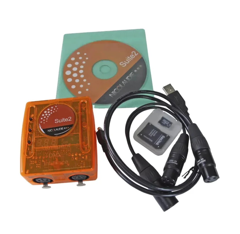 Guangzhou Cheng Wen led display control software Sunlite suite 2 DMX controller 1536 channels PC USB LED Console