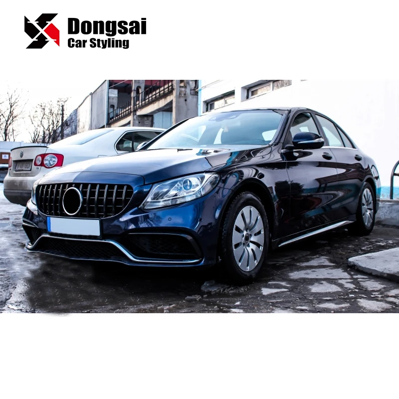 C Class w205 front black for benz c class grill for mercedes amg gt grill