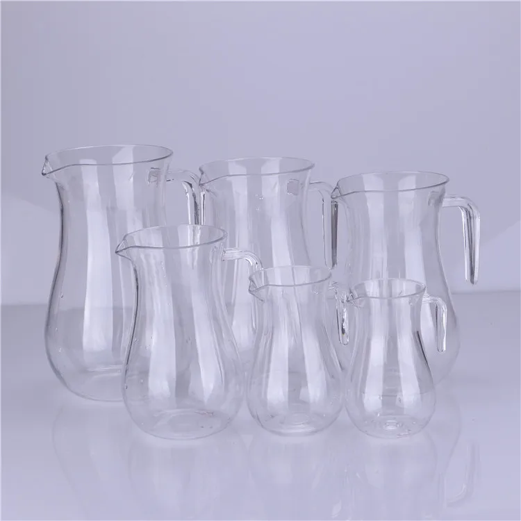 Wholesale 600ML Good Quality Unbreakable Red Wine White Plastic Pot