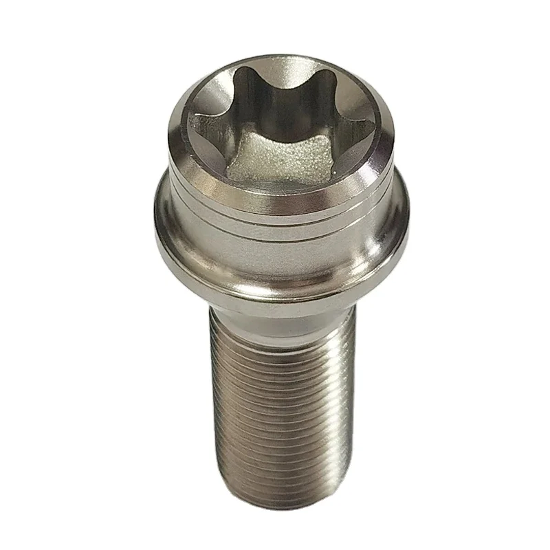 TC4 титановый сплав Сферический конический Колесный Болт m12/m14 * 28/30/35/40/45/48 болт ступицы колеса