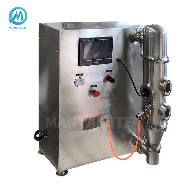 Автоматическая лабораторная небольшая сушилка-распылитель оборудование для кипячения гранулированного покрытия фармацевтическая пищевая машина гранулятора сухого