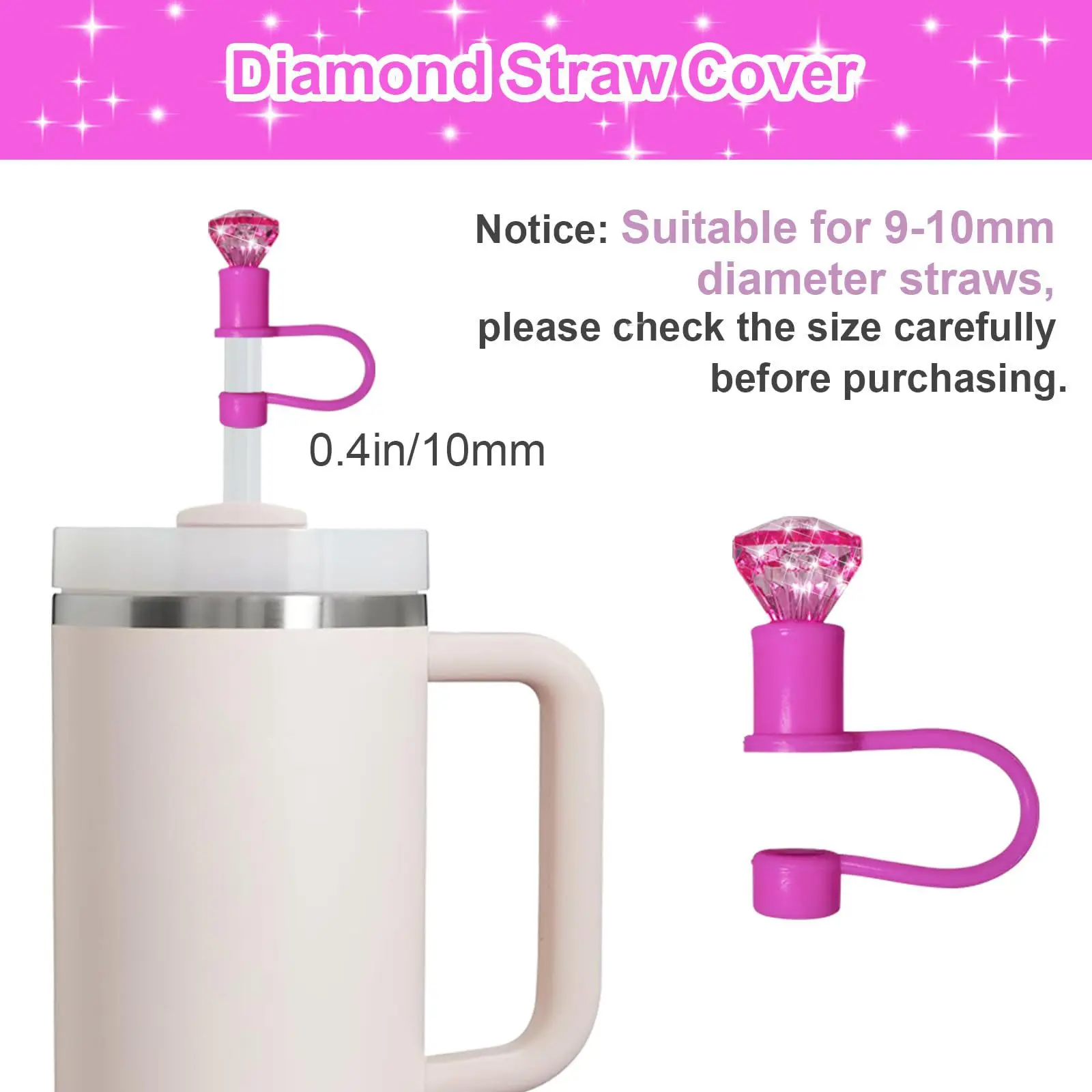 Tumbler Boot Handle Lanyard Holder Keychain Cup Pendant Handle Charms Straw Topper 40oz Bottle Accessories 5pcs Sets