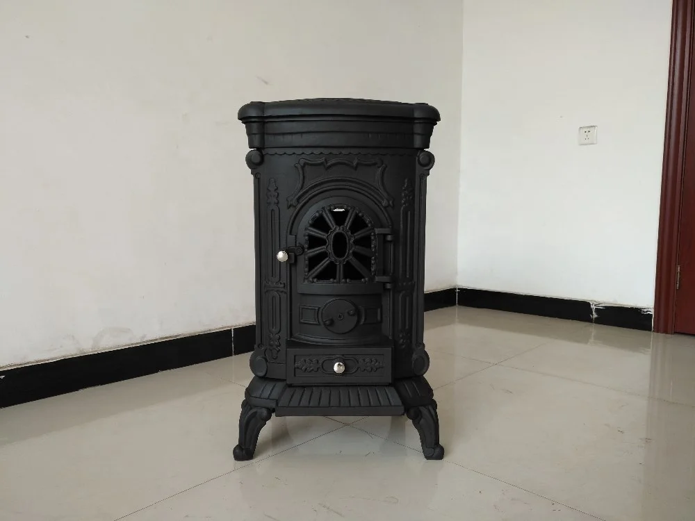 
China supplier cast iron stove, double doors wood fireplace BSC309-1 