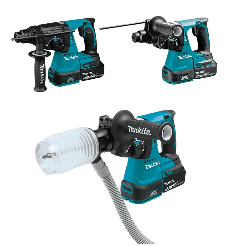 Brand Makita DHR242 18V Lithium Brushless Multifunctional Electric Drill Concrete Percussion Drill Makita tools