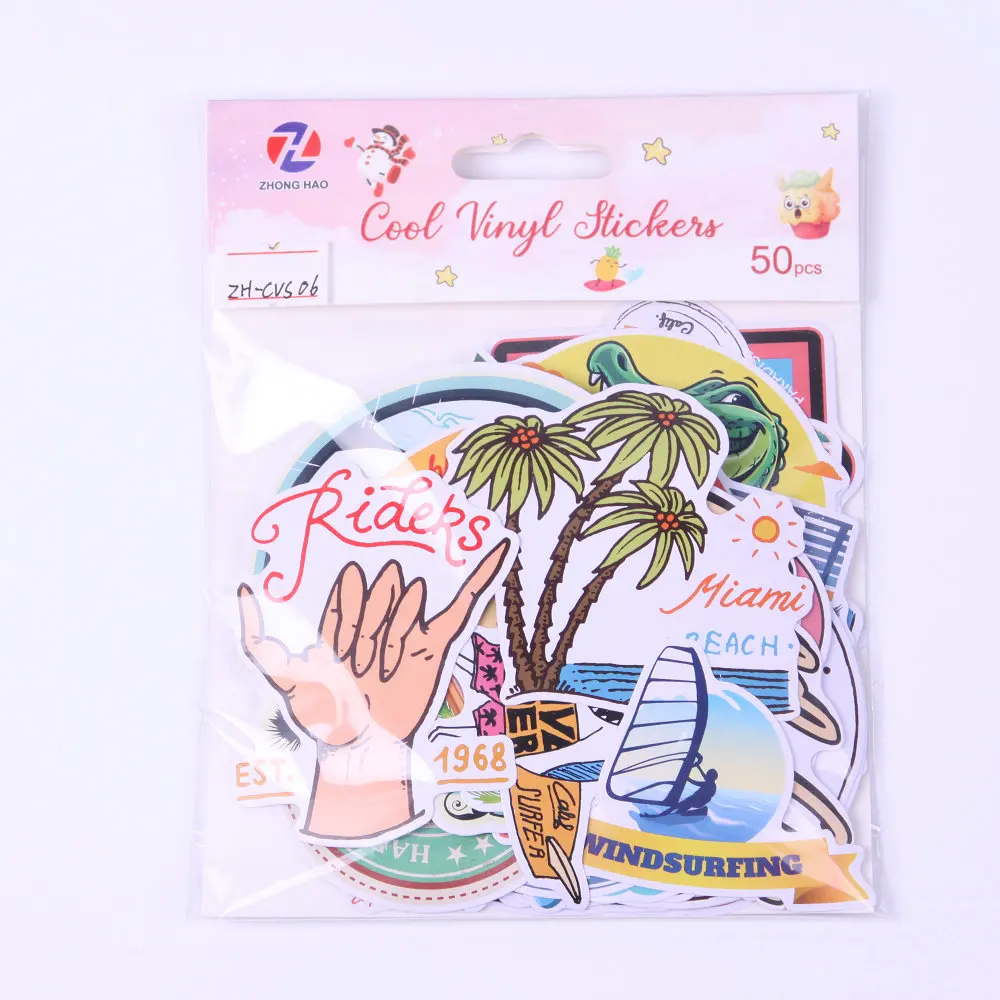 vinyl stickers for water bottles Book MacBook laptop phone case Waterproof creative kids stickers