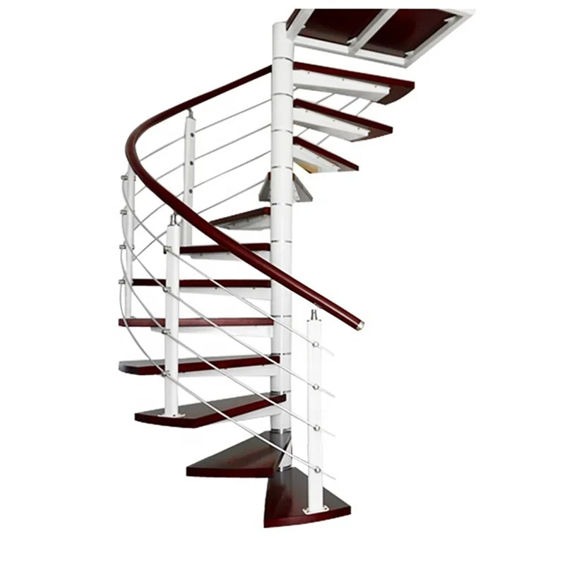 Винтовая лестница из стали и дерева под заказ, продажа металлических стальных лестниц, винтовая лестница