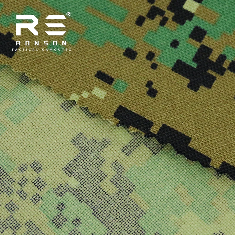 Оптовая продажа с фабрики, дешевая Водонепроницаемая высокопрочная тканевая камуфляжная ткань, 1000D нейлоновая Кордура