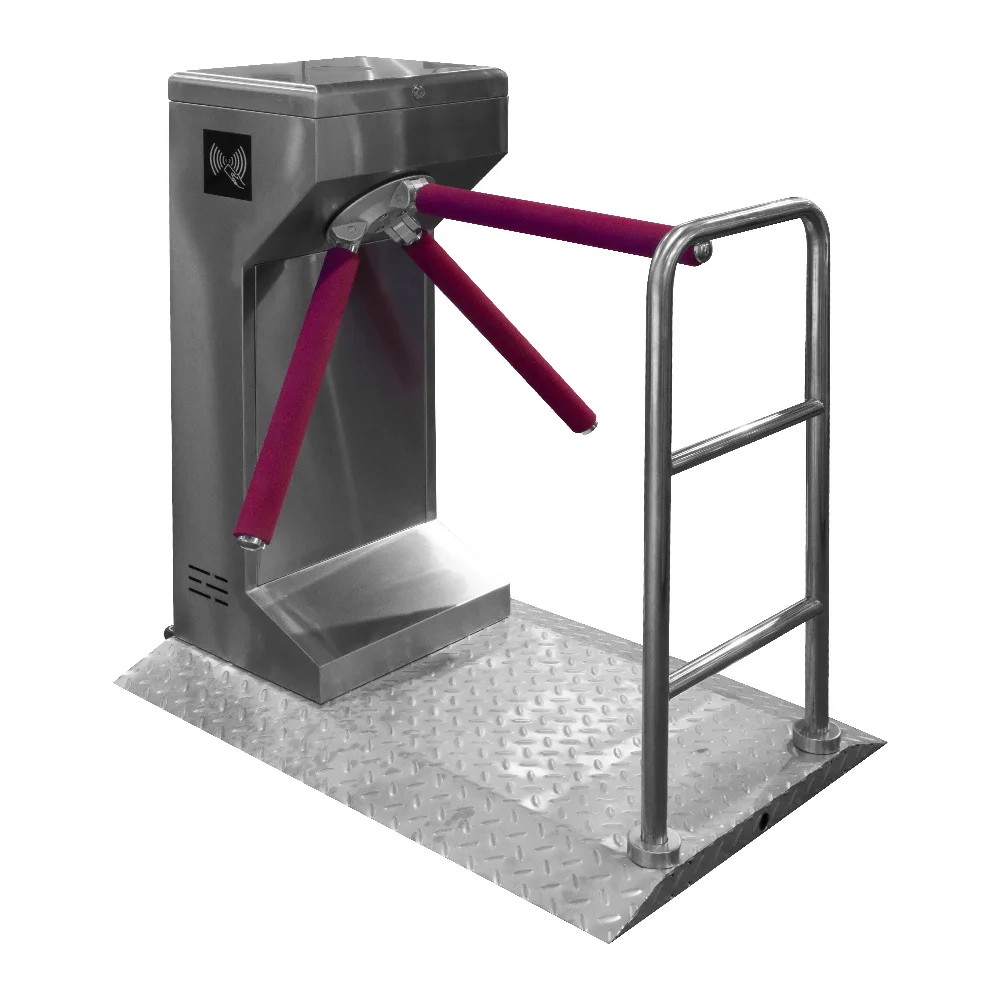 Stand type simple tripod waist height turnstile of 550 mm for entrance security access TGW-TT001