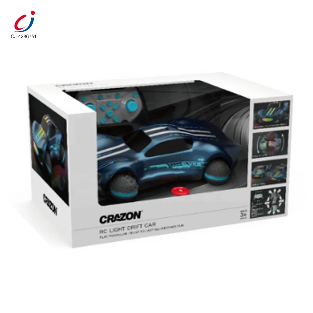 Chengji juguetes racing cars ball wheel remote control concept car drifting sports future rc 360 degree stunt car toys for kids