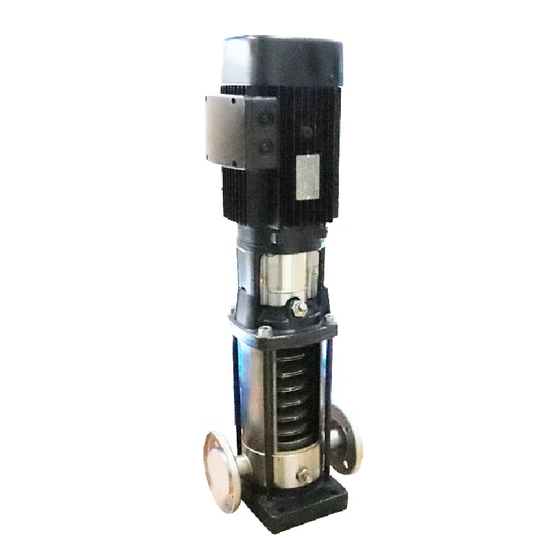 High pressure vertical turbine water pump