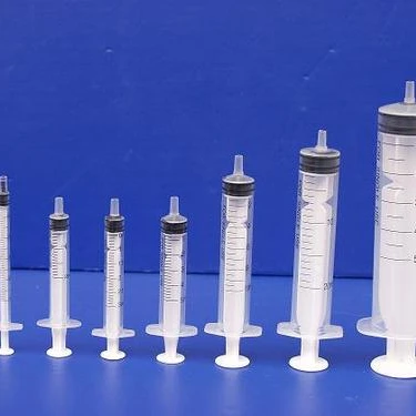 Одноразовые пластиковые шприцы Luer Lock с иглой, 1 мл, 3 мл, 5 мл, 10 мл, 20 мл, 60 мл