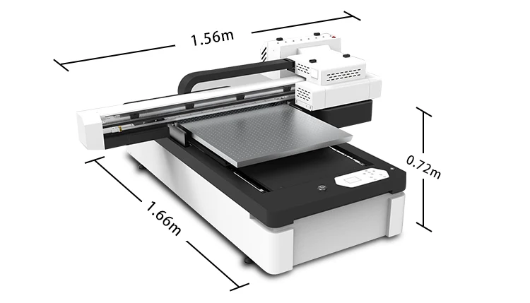 china 2022 cheapest 60*90cm small format uv xp600 head dtf flatbed printer plotter printer dtg uv inkjet printer