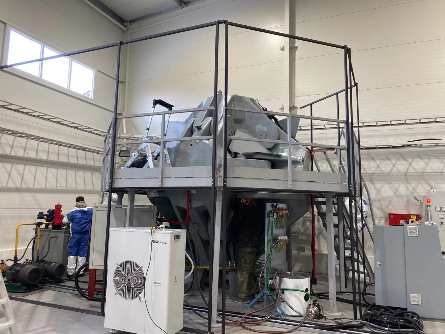 Hydraulic Lab Grown Diamond Making Machine 750mm HPHT Synthesis Diamond Making Machine