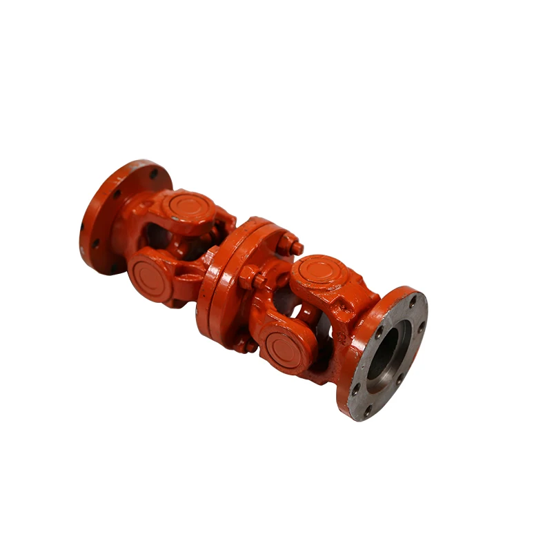Part axletree short without flex type universal joint coupling with spider motor drive cardan shaft Factory Price Hot Sale