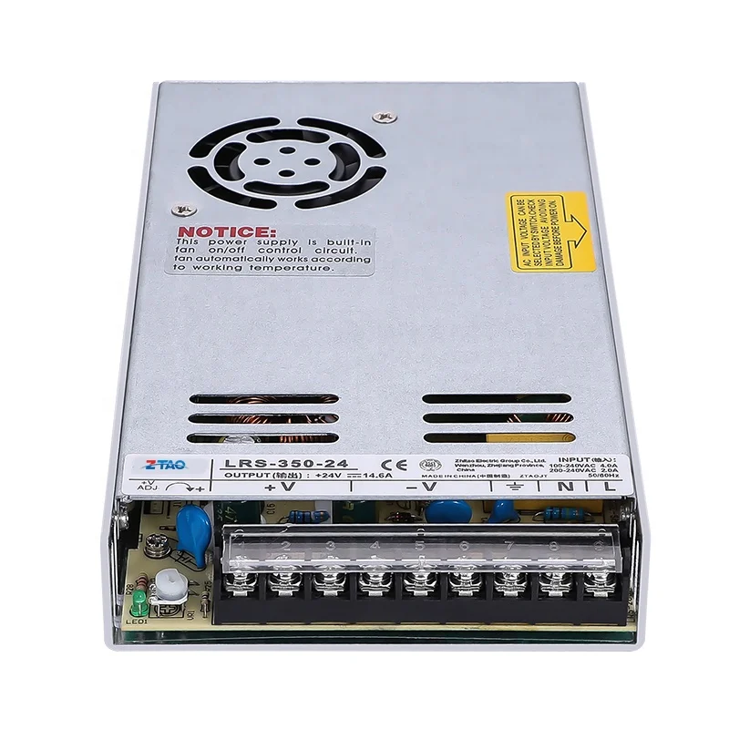 Mean Well LRS-350-24 220V AC To 24V DC Smps Switching Power Supply for LED Strips