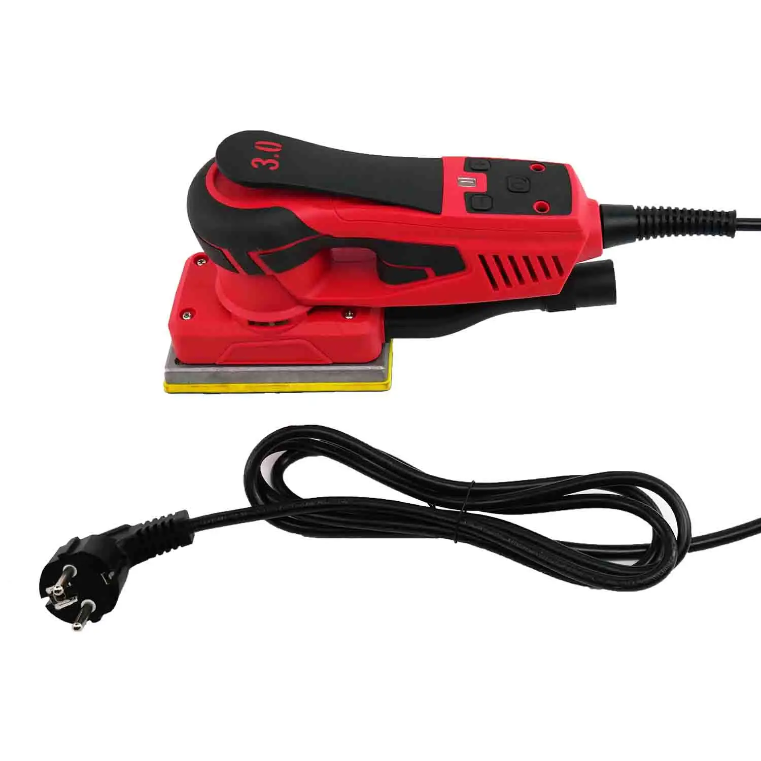 Tekway Great  High Power Industrial Square Small 80x133mm sanding machines for wood Floor Hand wall Electric orbit sander