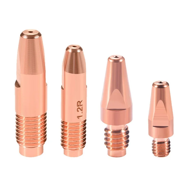 High Quality AW5000/AL4000 CuCrZr Contact Tip for MIG Robotic Welding Torch Parts