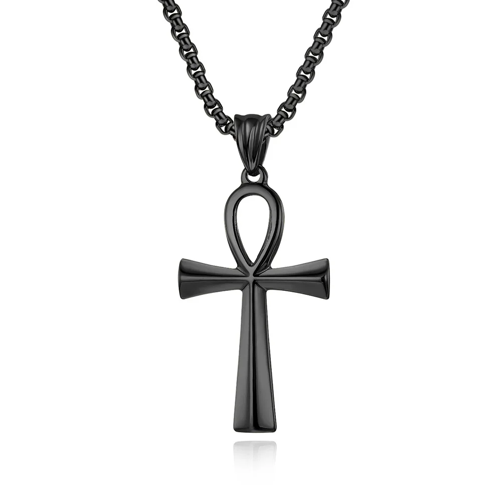 SSeeSY custom fashion jewelry high quality stainless steel tarnish free cross pendant necklace for men women