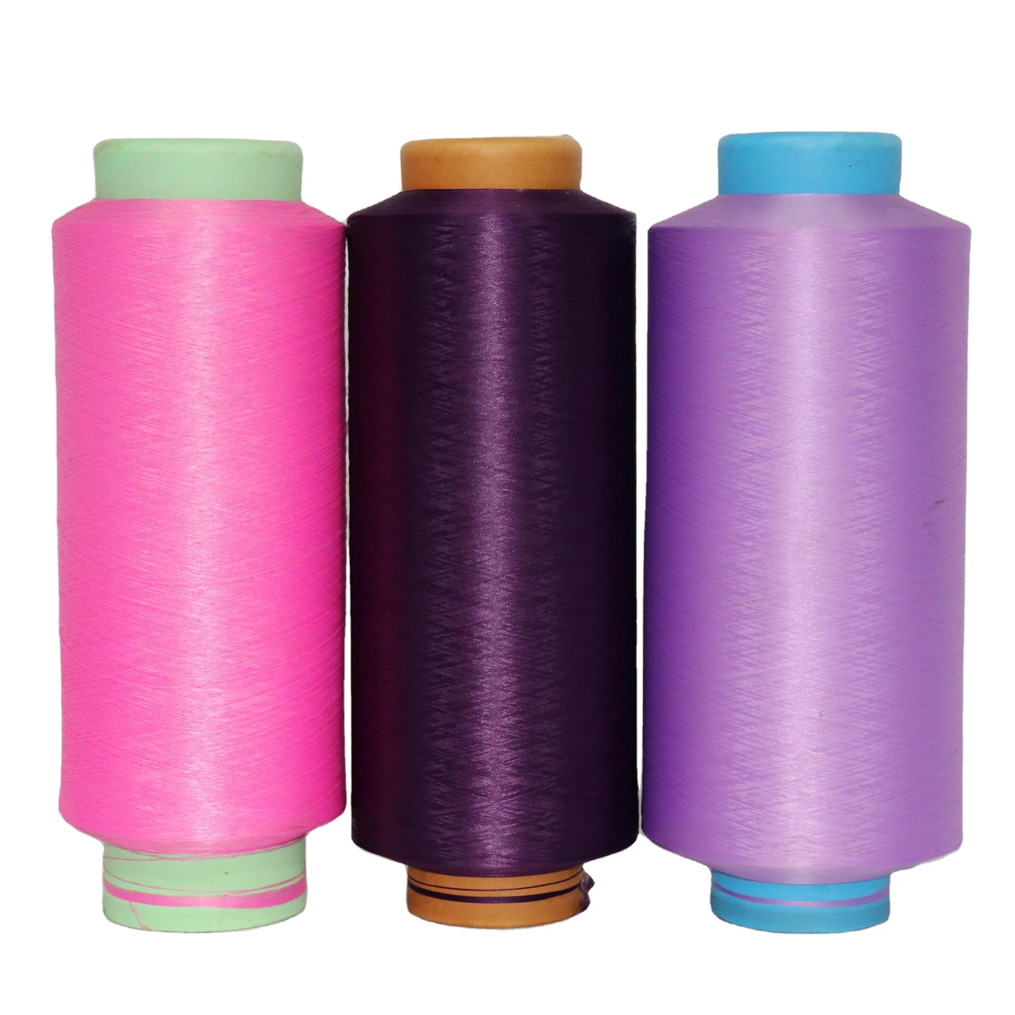 polyester dty yarn 300D/96F polyester dty spinning frame regeneration polyester dty yarn