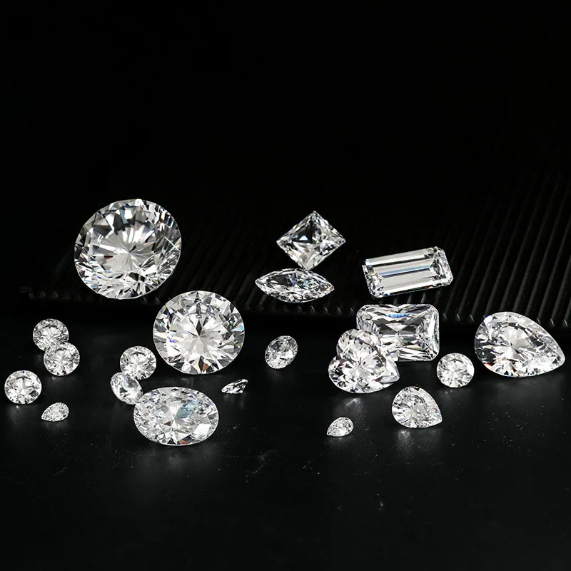 Provence Jewelry HTHP diamond Small Size 0.8-3mm 1CT Factory Wholesale Lab Grown Diamond Loose stone for Jewelry