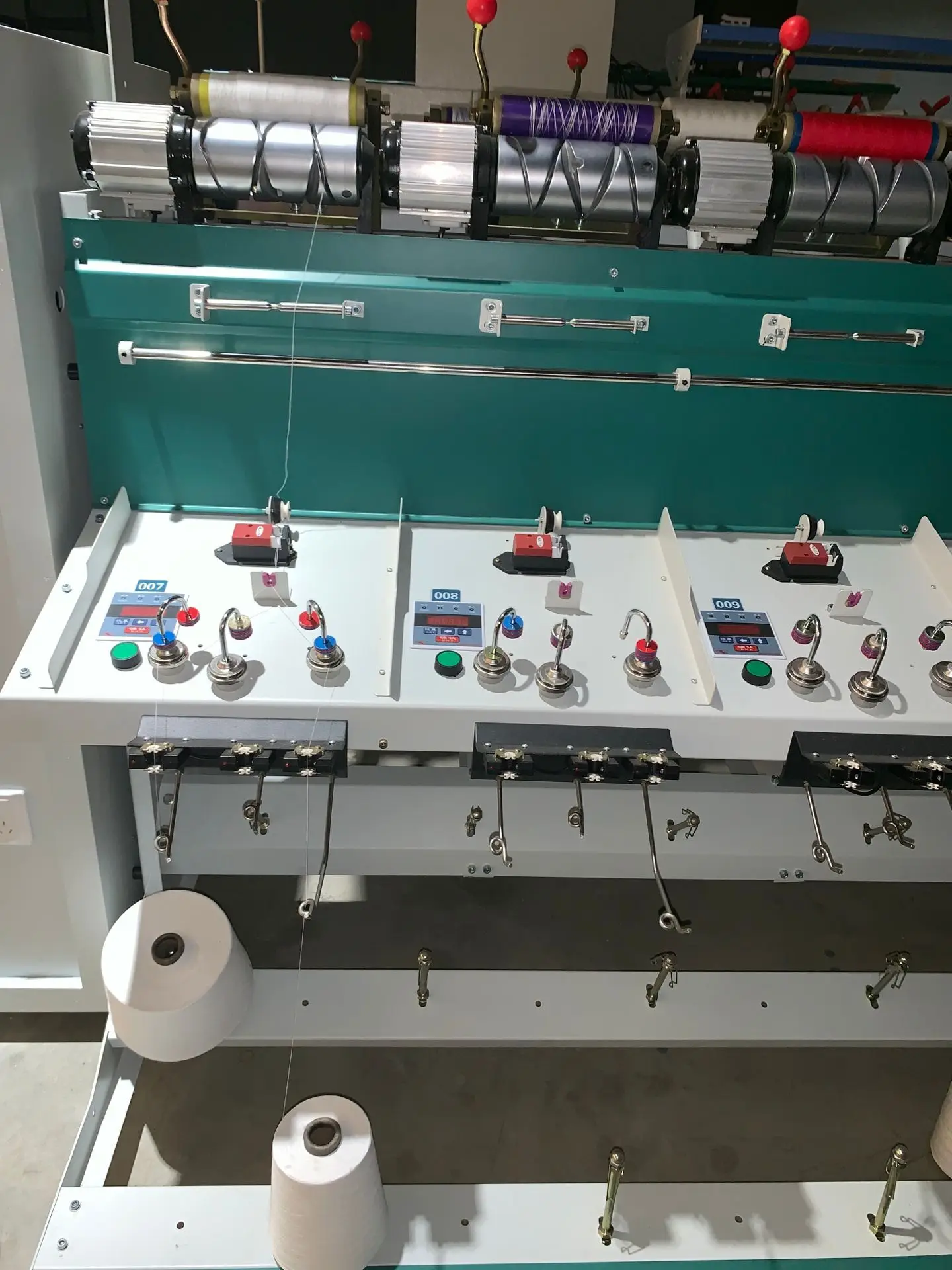 HW368 New Condition Cotton Yarn Doubling Machine