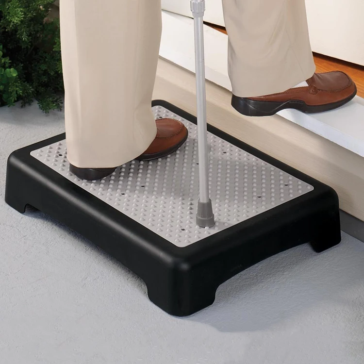 manufactory direct  anti-slip indoor and outdoor EZ half step for disabled elderly