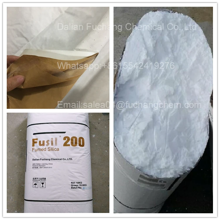 HDK N20 Equivalent Fumed Silica 200 Used In Pvc Glue Type Fumed Silica